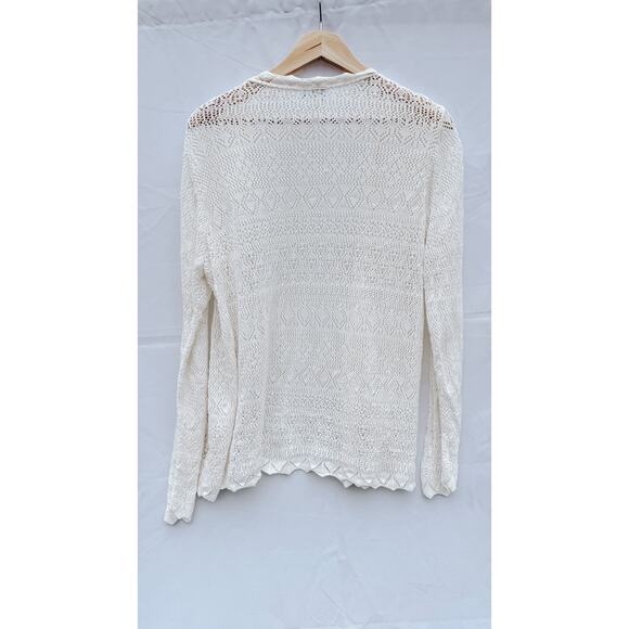 Vintage Crochet Cardigan (M) - Picture 7 of 7